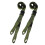 2pcs Climbing Stick Replacement Straps Heavy Duty Tree Stand Straps for Hang- Platforms and Sticks 1