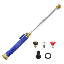 Upgraded Jet Nozzle Washer Wand for Power Washer Garden Hose  Jet High Pressure Washer Tools Hose Attachment