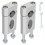 Elevadores de Guidão de 7/8 Polegadas 22mm para  Moto de Trilha Compatível com BT200X CT200U-EX para Apollo SSR CRF110 para  MB200 Prata 1