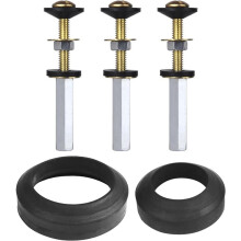Toilet Tank to Bowl Gasket Kit,Includes 2-Inch & 3-Inch Toilet Seal Gaskets, Universal Repair Kit for 2-Piece Toilets