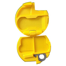 3D-Gedruckter SIM- und TF-Kartenhalter, Tragbare Speicherkarte Aufbewahrungstasche, Stoßfester Halter Orange