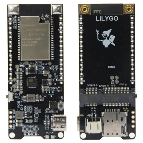 LILYGO T-PCIE CH9102F Development Board IoT Module Compatible with Interchangeable Cellular Modem Modules 16MB