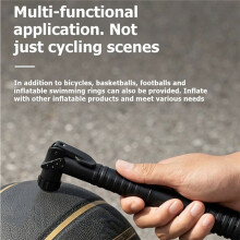 TOSUOD Fahrradpumpe Tragbare Fahrradpumpe MTB Mountainbike Pumpe für Mountain Road Bike Reifenaufblaswerkzeug