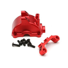 RC Car Upgrade Front Rear Wave Box Cover Arm Code Fixing Kit for 1/10 TT-02 RC Car Upgrade Accessories Red