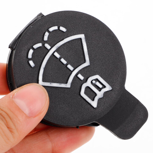 Black Coolant Reservoir Cap Plastic Universal 1