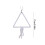 Bird Rope Swing Toy for Parrots – Climbing Perch Stand 3