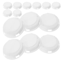 Piggy Bank Plugs ABS White Round 30 pcs