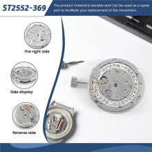 ST2552-369 Single Calendar Machine 4.5 Digit Calendar Fully Automatic Mechanical Movement Six-Pin Multi-Function