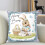 Easter Bunny Spring Pillow Cover Square 18x18 Inch 8
