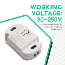Tuya Wifi 16A Timer Wireless Light Switches Home Voice Control for Alexa Home Life