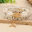Shell Bracelet Set Women Boho Beaded 7 Pieces 3