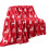 Reindeer Plush Throw Blanket Soft Holiday Home Decor 6