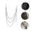 Alloy Pants Chain Decoration Accessory 1 Piece 3