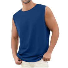 Men's Sleeveless Tank Top for Workout and Running