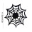 Halloween Placemats Black Bats Antislip Heat-Resistant 3