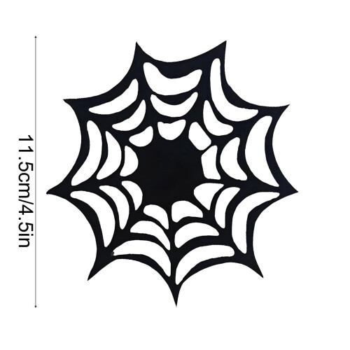 Halloween Placemats Black Bats Antislip Heat-Resistant 2