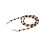 Retro beaded eyeglass chain with imitation pearls 1