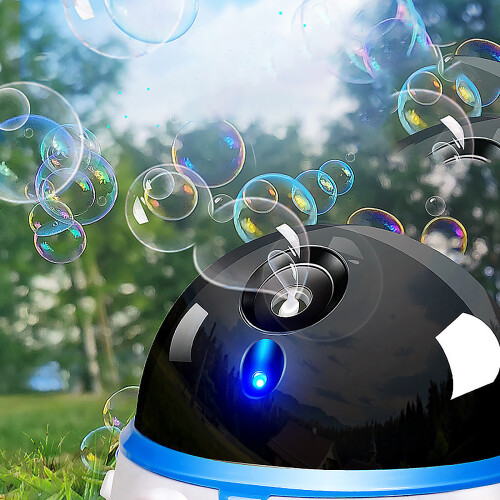 Bubble Machine with Acousto-optic Robot and 30ml Bubble 1