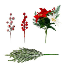 Red Berry Home Decor Ornament with Artificial Berries