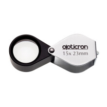 Opticron 15x Magnification 23mm Metal Jewellers Eye Loupe #57104 (UK Stock) BNIB