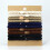 Elastic Hair Ties Soft Cotton 10PCS Black 1