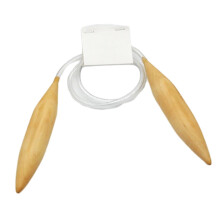Wooden Circular Knitting Needles Plastic Tube 15mm 20mm 25mm