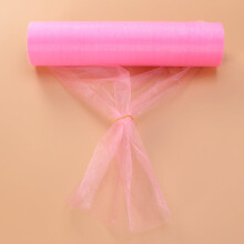 Pink Gauze Curtain Set Wedding Arch Draping Fabric