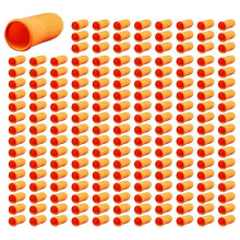 200 StüCk Gummi-Anti-Rutsch-Fingerlinge Orange Einweg-Fingerlinge zum Schutz für Elektronische Reparaturen