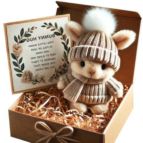 Mini Bunny Hug Plush Comfort Toy 1 Pack
