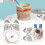 Electric Pottery Wheel Set with 3ml Clay Grey 1