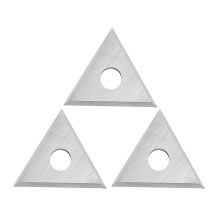 Reversible Hardened Steel Scraping Blade Triangular Tool 3