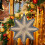 19 Inch 80LED Outdoor 3D Star Light Warm White 3