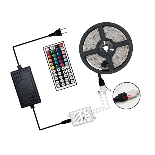 LED Strip Lights Waterproof Cuttable 500 x 0.8 in