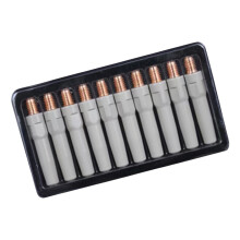 Welding Torch Tips M6x40mm 0.8/1.0/1.2mm 10 pcs