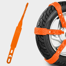 Motorcycle Snow Tire Chains Antiskid Durable Universal Fit
