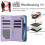 Purple RFID-Blocking Flip Wallet Case for Samsung Galaxy 5