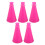 Plastic Party Megaphone Cheerful Events 5 Pieces 1