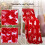 Reindeer Plush Throw Blanket Soft Holiday Home Decor 3