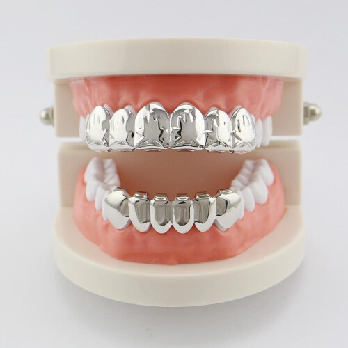 Custom Fit Plated Top and Bottom Grill Hip Hop 1