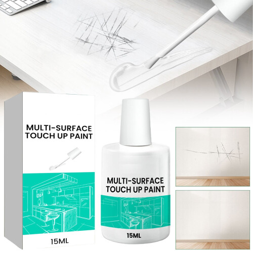 White Touch-Up Paint Multi-Surface 15ml 2