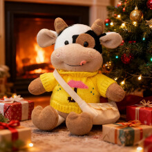 Plush Toy Doll Yellow Pet Toy 1 Piece