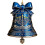 Hanukkah Acrylic Ornament Stained Glass Effect 1