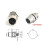 M8 Sensor Connector Panel Back Mount Waterproof Flange 1