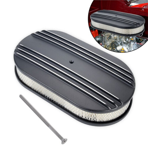 11.81Inch Air Filter Cleaner Assembly Washable Air Filter Element Oval Air Filter Cleaner 1
