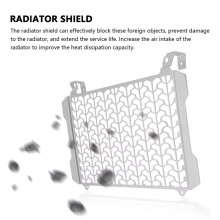 Motorcycle Accessories Radiator Grille Guard Grill Cover Protector Oil Cooler Guard for CB1000 CB 1000 2026