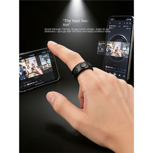 Wearable  Remote Control Wireless  Controller for Photo Taking Music  Pause Practical Button 2