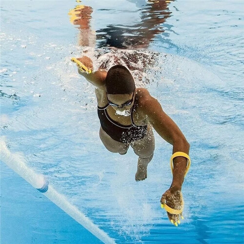 Simning Ergonomisk Professionell Simträning Paddle Underarmsstöd Underarmspivot Simning för Höjder Under 155CM 2