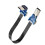 FFC Type-C  Micro USB Extension Ribbon Cable 90 Slim Flat Soft Flexible FPC Charge 20CM 3