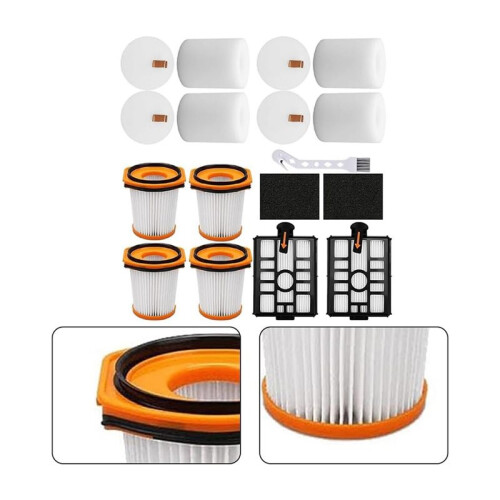 Replacement Filter Set for  WS642AE Vacuum Cleaner - Includes 11 Washable Replacement Parts 1