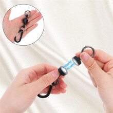 3pcs Quick Release Keyring, Detachable Magnetic Keychain Magnetic Quick Release Keychain Fly Fishing for Travel Outdoors